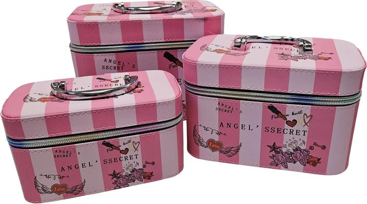 Produktbild Extralink Lifestyle Damen-Kosmetiktasche Organizer Koffer Für Kosmetik 3in1 245