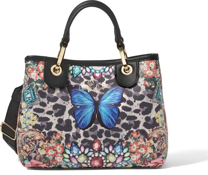 BLUE AND MULTICOLORED