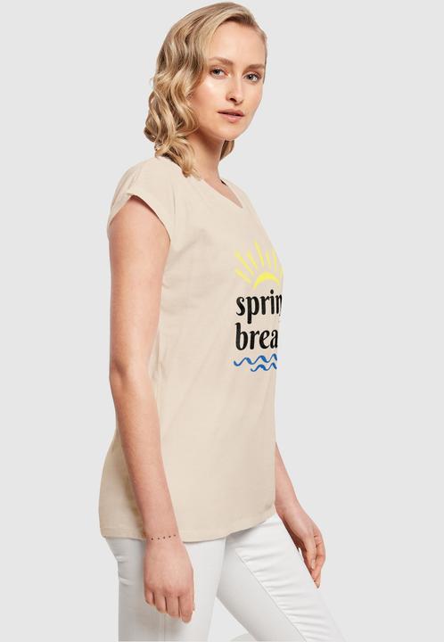 Actual product image Merchcode Ladies Spring break - Extended Shoulder Tee - 114169 (M)