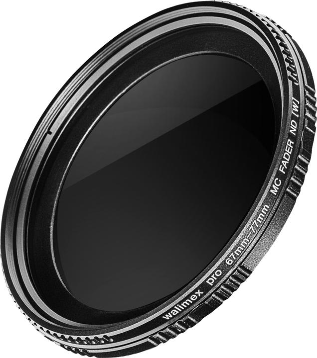 Produktbild Walimex pro pro ND-Fader ND2 - ND400 vergütet 67 mm (67 mm, ND- / Graufilter, 67 mm)
