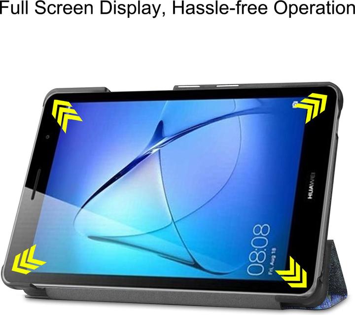 Produktbild Lobwerk Tablet Hülle für Huawei MatePad T8 8.0 Zoll Slim Case Etui mit Standfunktion und Auto Sleep/Wake Fun (X)