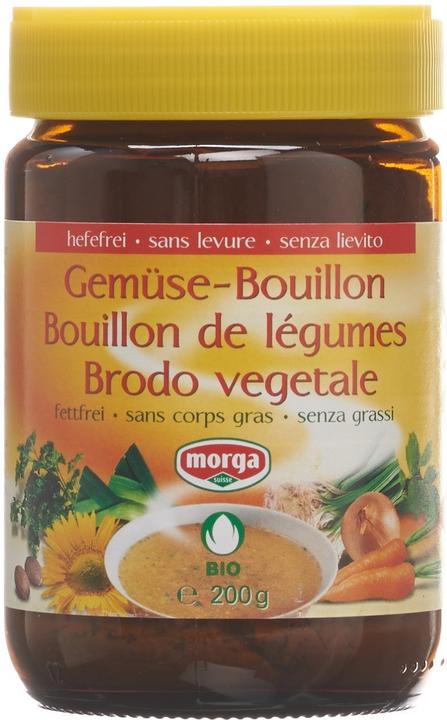 Produktbild Morga Gemüse Bouillon hefefrei fettfrei Bio