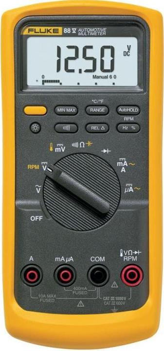 Produktbild Fluke Hand-Multimeter digital 88V/A (CAT III 1000V, CAT IV 600V)