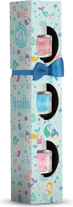 Snails Set regalo di 3 smalti per unghie a sirena (MQ6)