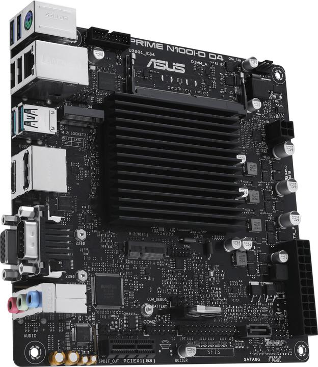 Immagine prodotto ASUS Prime N100I-D D4 (NA (CPU integrata), Mini-ITX)