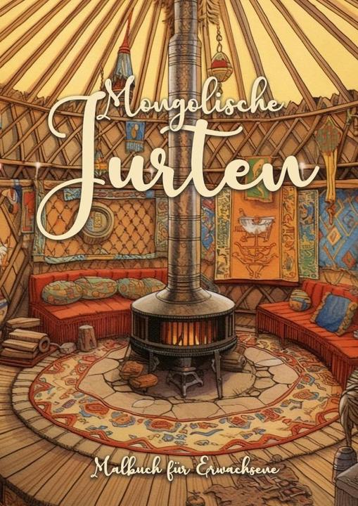 Image du produit Publishing:Mongolische Jurten Malbuch f
