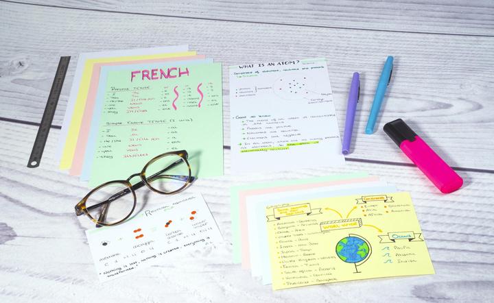 Actual product image Exacompta Index cards, from 5 pieces (A5, 205 g/m², 100 x)