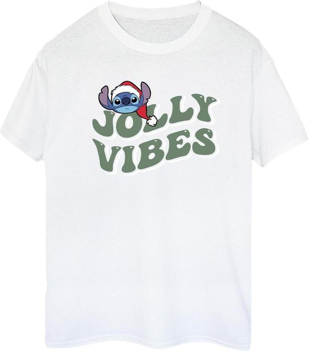 Immagine prodotto Disney Lilo & Stitch Jolly Chilling Vibes Maglietta Ampia Donna (4XL)