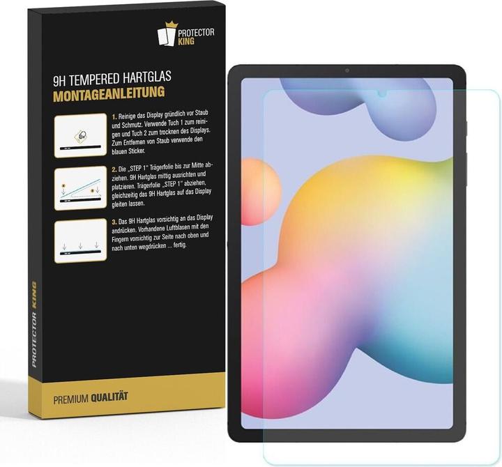 Produktbild Protectorking 1x Echtes Tempered 9H Panzerhartglas Matt Entspiegelt (1 Stück, Galaxy Tab S6 Lite)
