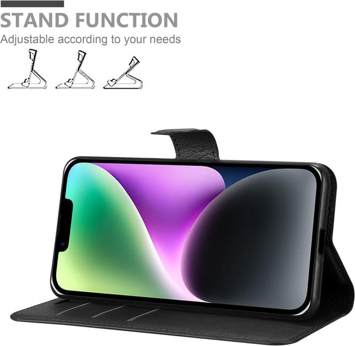Image du produit Cadorabo Étui de style book stand pour Apple iPhone 14 (Apple iPhone 14)