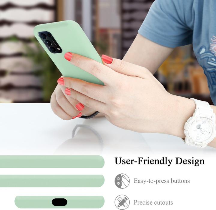Produktbild Cadorabo TPU Liquid Silicone Case Hülle (Oppo Find X3 Lite)