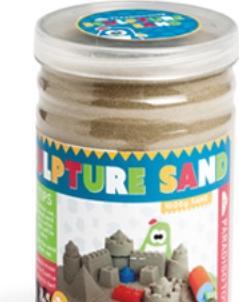 Produktbild Paradiso Toys Sandskulpturer (1000g Kinetisk formbart sand)