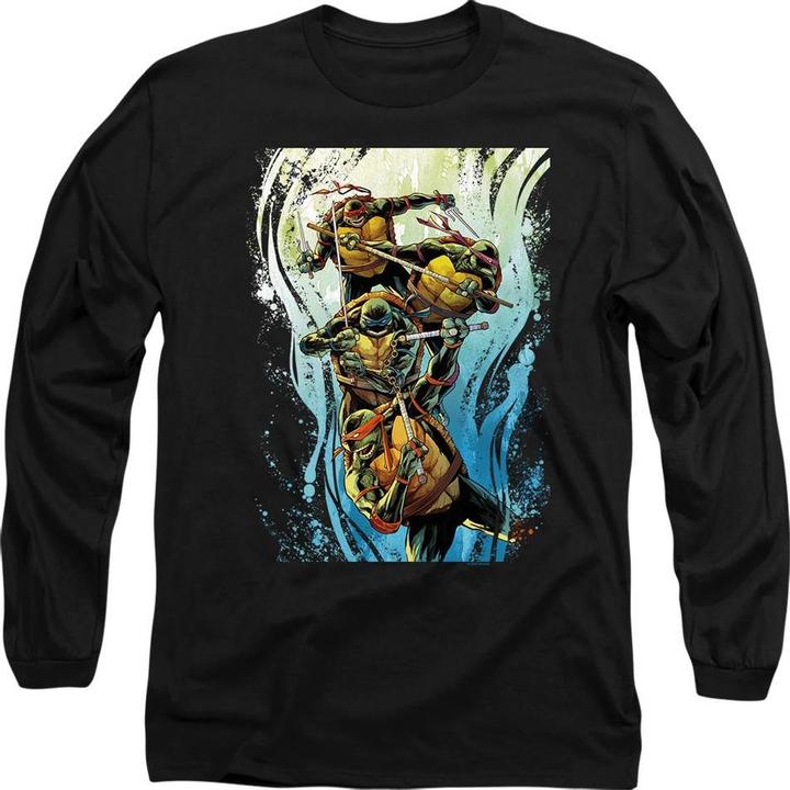 Teenage Mutant NT Cool Rainbow Warriors TShirt (M)