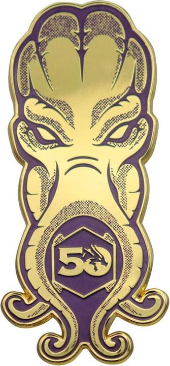 Actual product image Fanattik Dungeons & Dragons pin badge set of 3 50th Anniversary pins