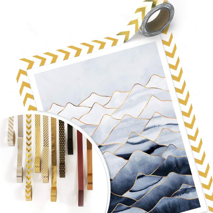 Actual product image Trenddeko The mountains (40 x 50 cm)