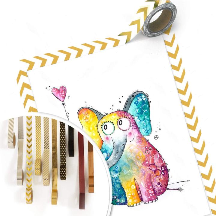 Produktbild Trenddeko Hagenmeyer - Elefant mit Herz (24 x 30 cm)