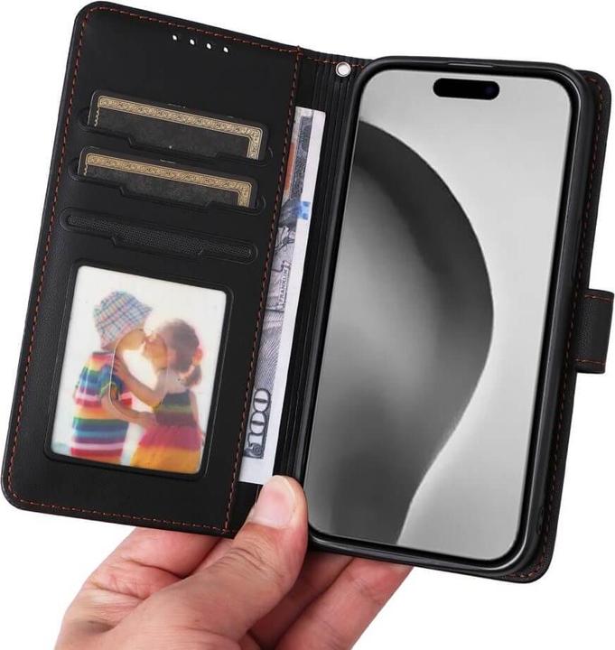 Image du produit Cover-Discount iPhone 16 Pro Max - Portefeuille divisible 2-en-1 Étui pour téléphone portable (Apple iPhone 16 Pro Max)
