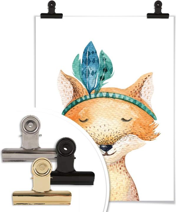 Image du produit Trenddeko Renard hippie (24 x 30 cm)