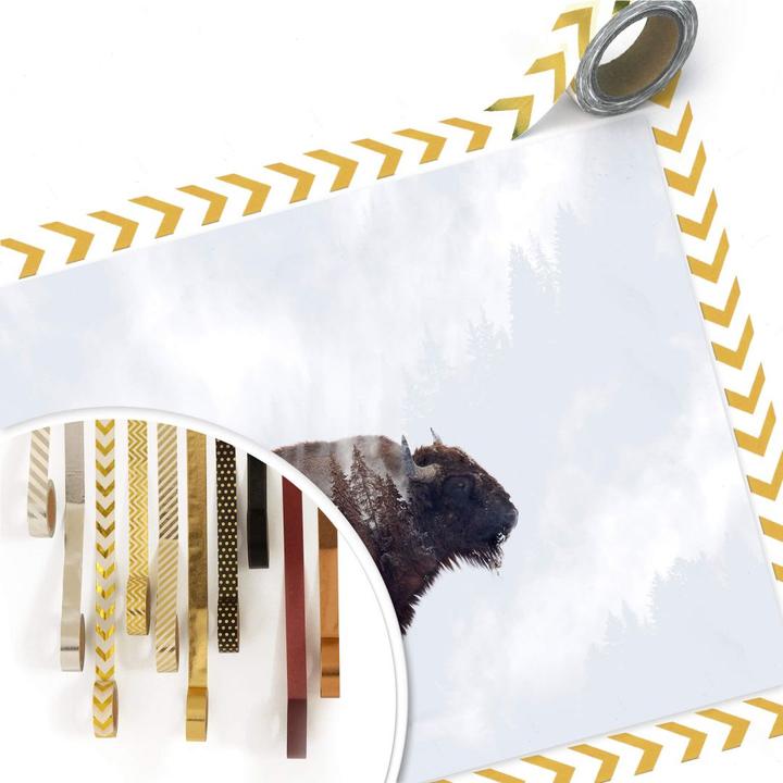 Produktbild Trenddeko Der Bison (80 x 60 cm)