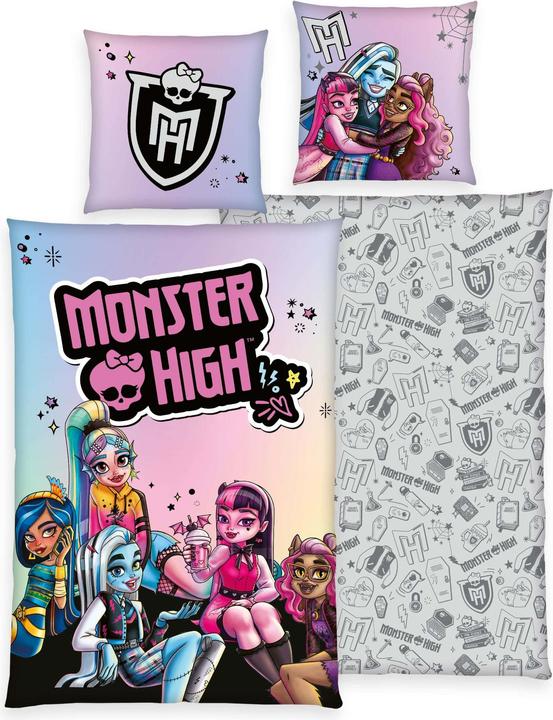 Actual product image Monster High Bed linen 80/80+135/200 cm