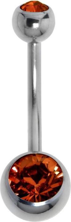 Bijouteria Bauchpiercing (Titan, Kristall)