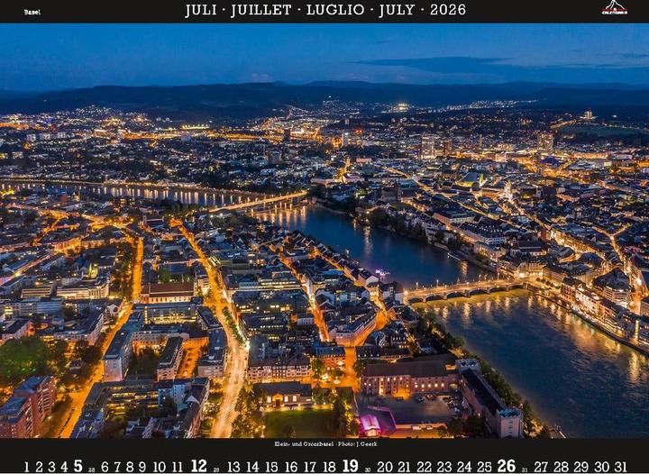 Image du produit Basel 2026 (40 x 31 cm, Français, Allemand)