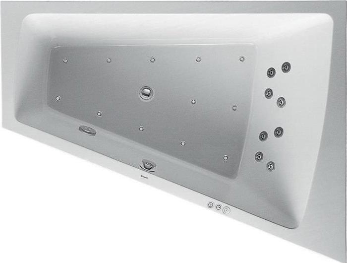 Produktbild Duravit Whirlwanne PAIOVA 235 l 1700x1300mm we 1 RS re Combi-Syst (2 Pers.)