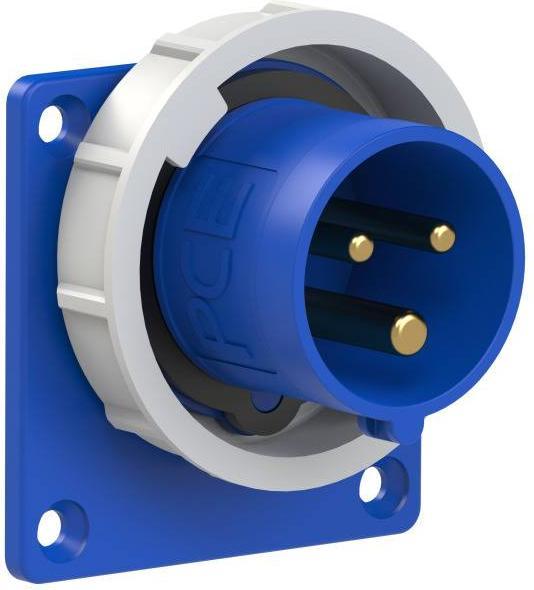 Actual product image PCE 6132-6 Attachment plug straight 16A 3p 6h IP67