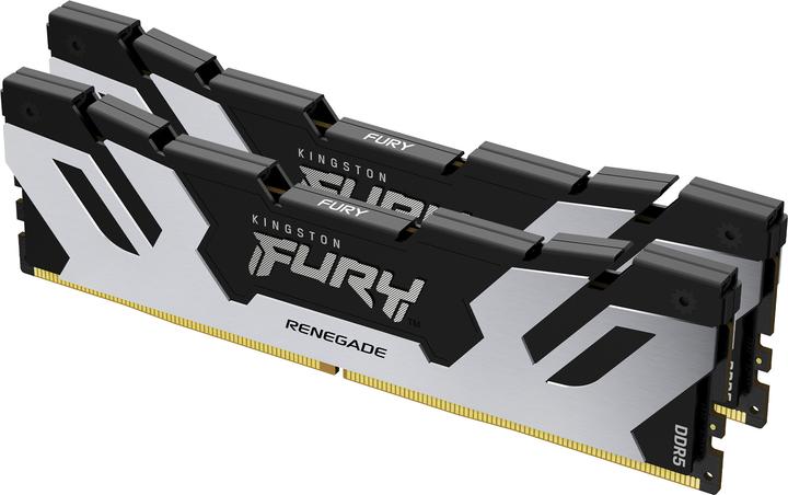 Image du produit Kingston D5 32GB 7200-38 Renegade Silver K2 KFY (2 x 16GB, 7200 MHz, RAM DDR5, DIMM)
