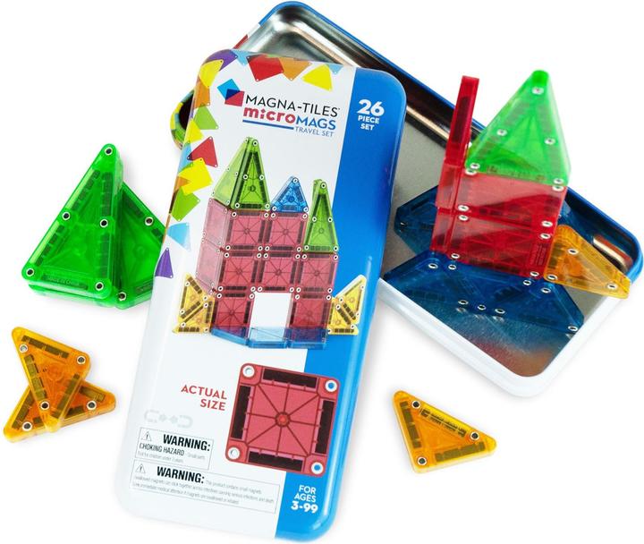 Magna-Tiles microMags travel set