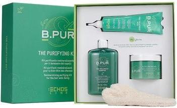 Image du produit Echosline B.Pur Shampooing reminéralisant purifiant Kit de boue et de masque (Set soin capillaire)