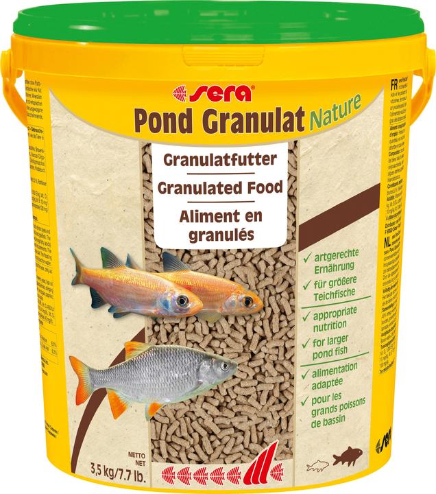 Sera Granules pour étang 21L (Poissons d'étang, 21000 ml)