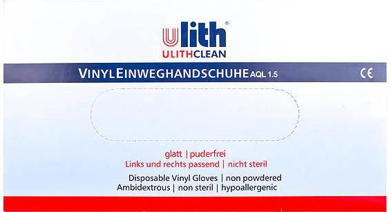 Produktbild MyBrand Einmalhandschuhe Vinyl weiss Gr.S (S)