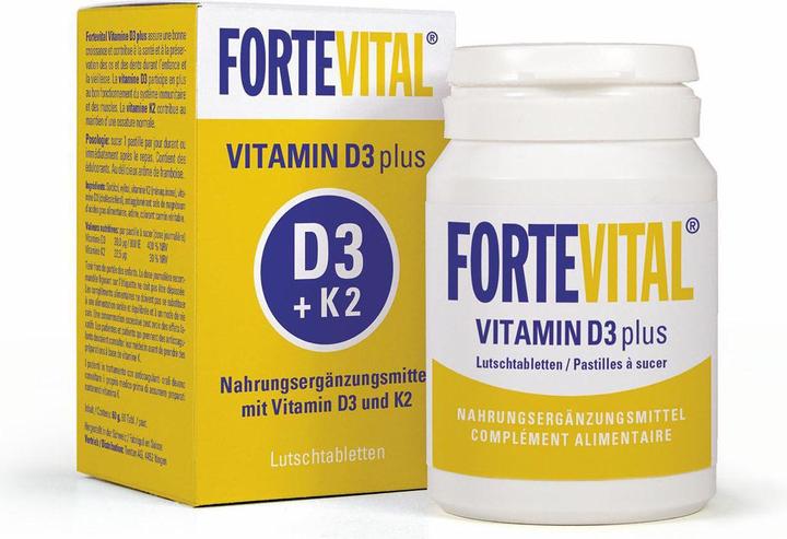 Fortevital Vitamin D3 plus Lutschtablette (1 Stück, Tabletten, 60 g)