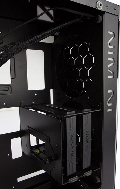 Actual product image In Win 805 red/black (ATX, mATX, Mini-ITX)