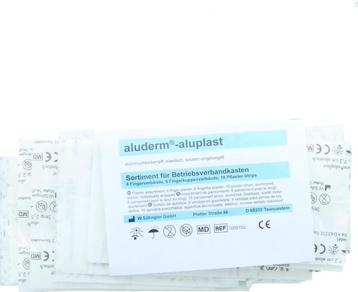 Nährwerte und Zutaten Söhngen Fingerverband-Set aluderm-aluplast, klein (1 x)