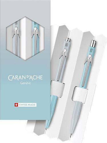 Produktbild Caran d'Ache 849 Set Blue Lagoon Sonderedition (Polarblau, Frostgrau, 2 x)
