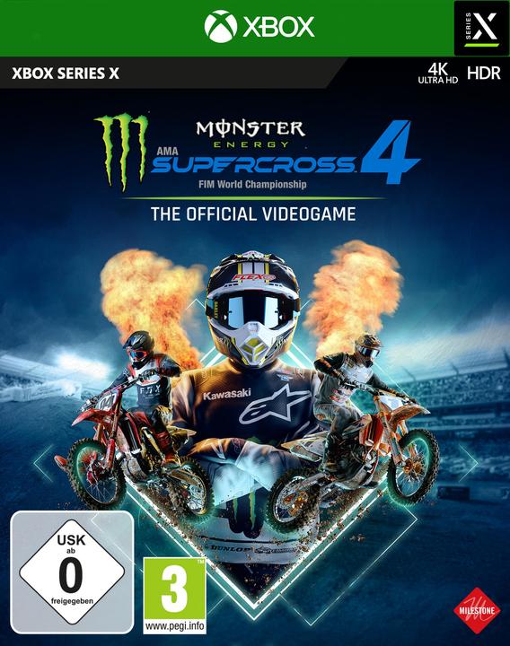 Immagine prodotto Milestone Monster Energy Supercross il videogioco ufficiale 4 (Xbox Series X, Xbox One X, Multilingue)