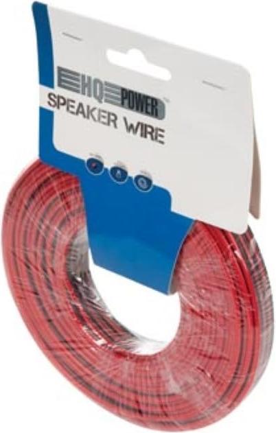 Actual product image Cables SPEAKER WIRE - RED/BLACK - 2 x 1.50 mm² - 25 m (25 m, 1.50 mm²)