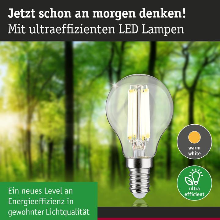 Productafbeelding Paulmann Drop Eco-Line filament (E14, 2.50 W, 525 lm, 1 x, A)