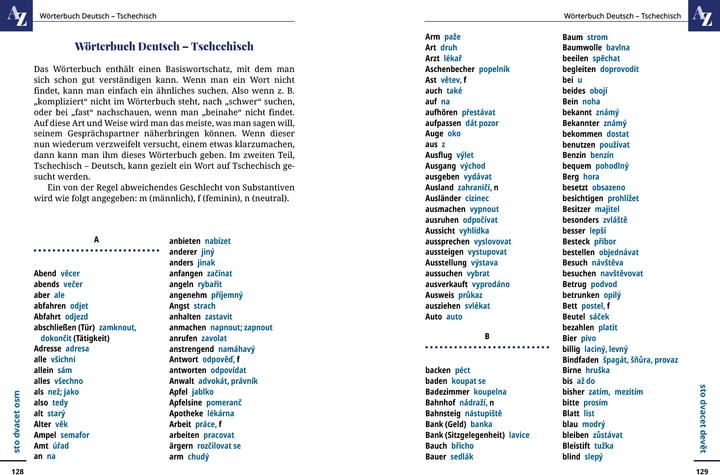 Produktbild Sprachführer Tschechisch - Wort für Wort (Deutsch, Markus Bingel, 2025)