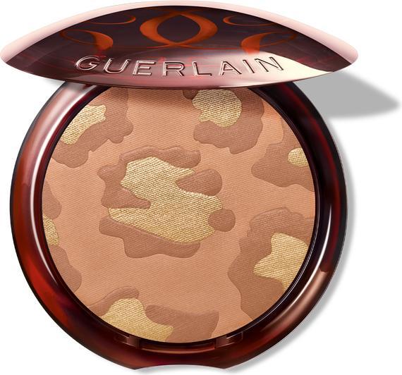 Actual product image Guerlain Terra 23 Xmas Compact Powder Golden Leopard 10 g