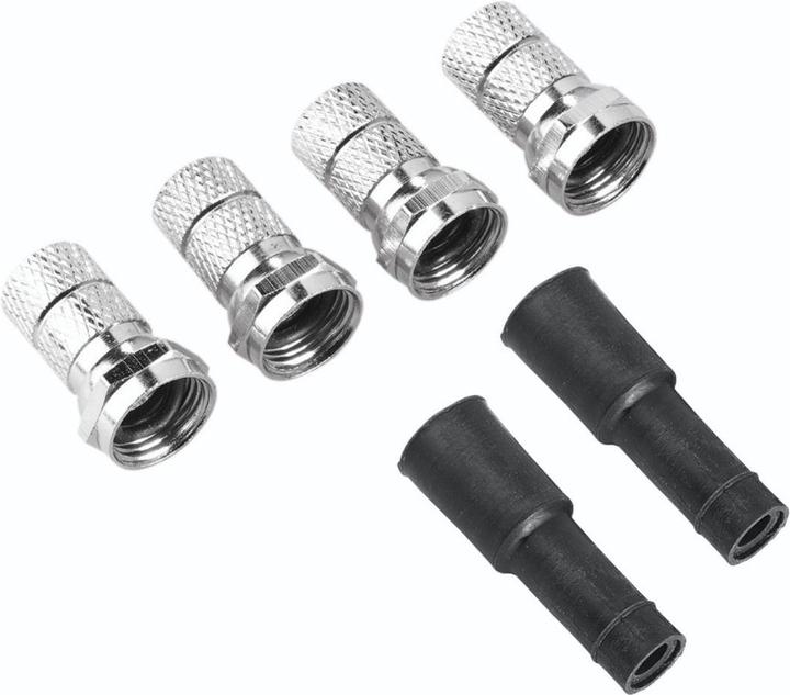 Actual product image Hama SAT connection set Twin-LNB, 6 pieces (Antenna cable)