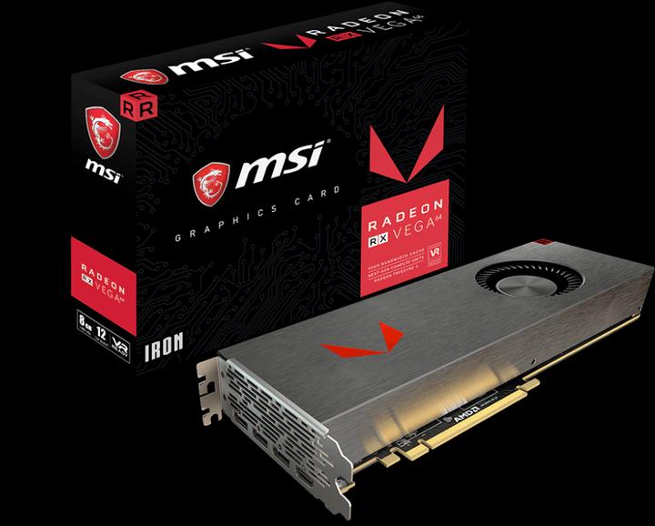 Actual product image MSI Radeon RX Vega 64 IRON 8G (8 GB)