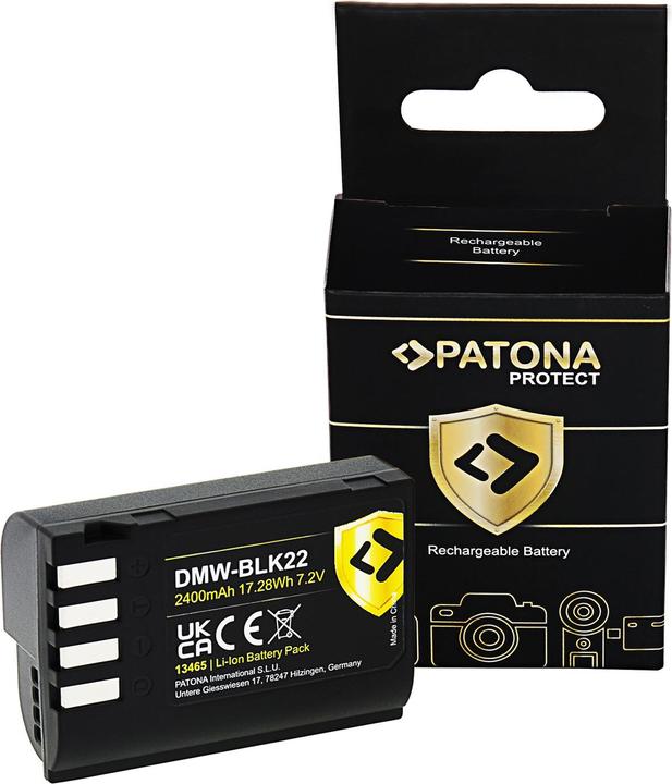 Produktbild Patona DMW-BLK22 (Kamera Akku)
