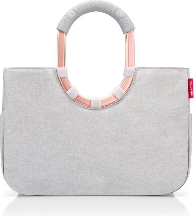 Actual product image reisenthel Shopping Basket Loopshopper M Frame twist sky rose