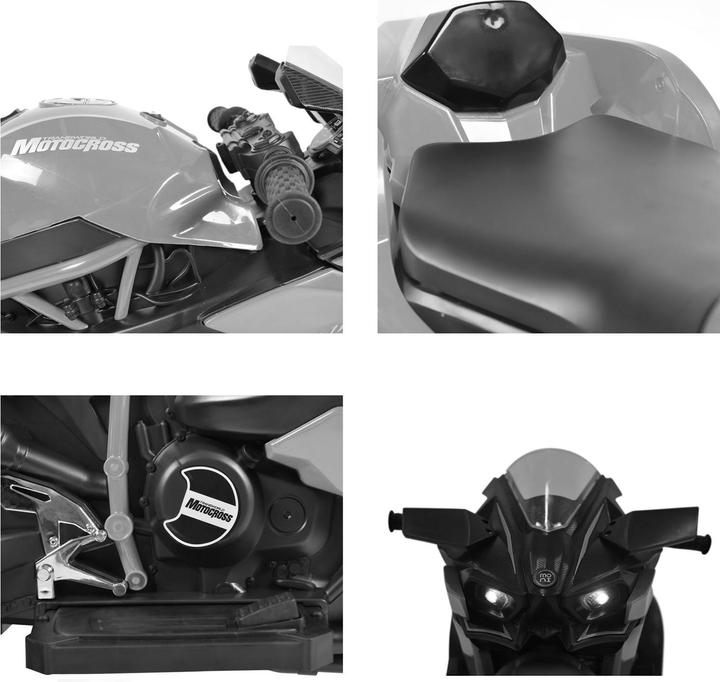 Actual product image Moni Kids motorbike Ninja three wheels (12 V)
