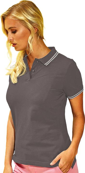 Immagine prodotto Asquith & Fox Polo con strisce a contrasto (L)