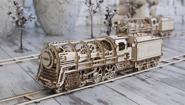 Image du produit Ugears Locomotive à vapeur avec tender