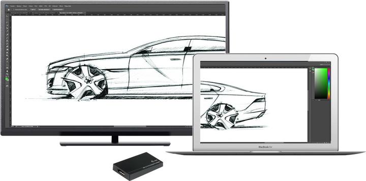 Produktbild i-tec USB 3.0 zu (DP, 4.40 cm)